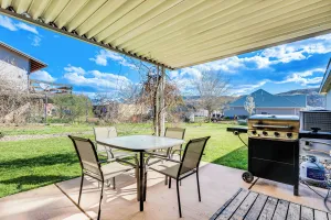 Image of La Verkin Home with Yard, Covered Patio and Grill