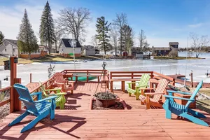 Image of Boat Dock & Lake Access: Farwell Home w/ Balcony!