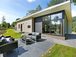 Image of Modern Chalet With Nice Sliding Doors Near Lochem