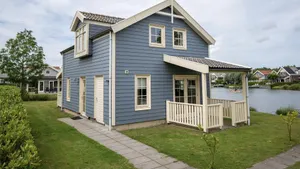 Image of Bungalow by Water Near Rotterdam With Sauna