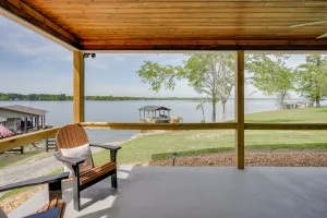 Image of 'sunset Paradise' on Weiss Lake w/ Private Dock!