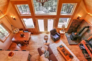 Image of Rustic Retreat with Deck Steps From Lake Almanor!