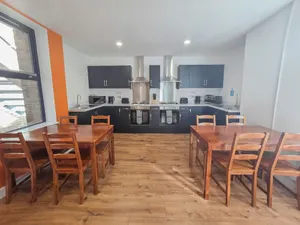 Image of Hullywood rooms with shared kitchen facilities