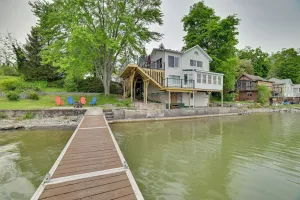 Image of Cayuga Lake Retreat in Seneca Falls with Dock!