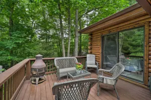 Image of 2 Decks and Fire Pit Scenic Beech Mountain Retreat!