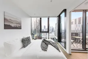 Image of A Modern 2BR Apt with City Views FREE Parking