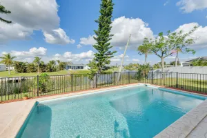 Image of Canal-front Fishing & Pool: North Port Home