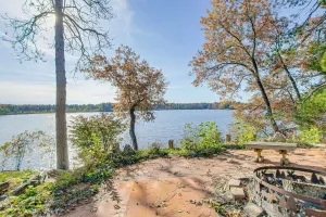 Image of Keshena Lake House: Fire Pit, Deck