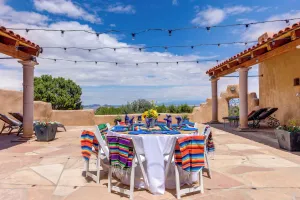 Image of Los Cerrillos Hillside Hacienda on 65 Acres!