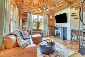 Image of Peaceful Creekside North Studio with Fire Pit