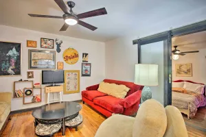 Image of Pet-Friendly River District Home with Fenced Yard