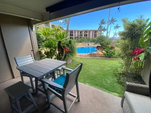 Image of Hale Ono Loa 114- Ground floor partial ocean view gem