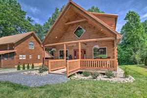 Image of Hot Tub, Pool Access and Fire Pit Gatlinburg Cabin