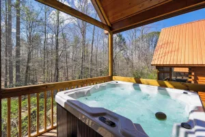 Image of Hot Tub + Foosball Access to Pool, Tennis, Gym Chill'n in the Smokies