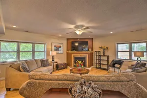 Image of Downtown Yankton Apartment with Patio and River View!