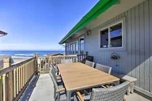 Image of Oregon Coast Escape Steps to Beach