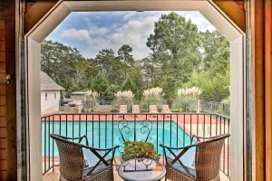 Image of Lake Allatoona Area Studio with Pool and Views!