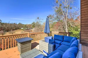 Image of Lakefront Macon Getaway w/ Stunning Boathouse