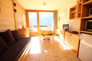 Image of Studio cosy 4 personnes proche commerces et pistes, animaux acceptés - FR-1-411-641