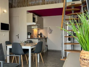 Image of Duplex convivial à Saint-Cyprien - 4 couchages - Plage & commerces à pied - FR-1-753-16