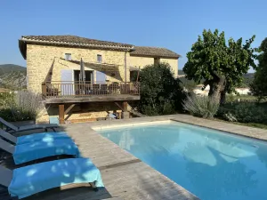 Image of CHARMING STONE HOUSE WITH POOL, CLOSE TO THE CENTER OF VALLON PONT D'ARC