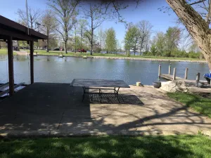 Image of Beautiful Lakefront 3-bedroom 3 full bath home + large play yard; Sleeps 8!