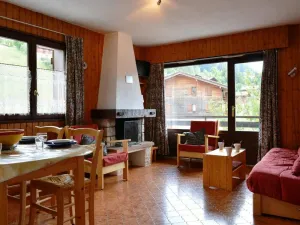Image of Studio Cabin 4 Sleeps, Ski-In\/Ski-Out, South-Facing Balcony, Le Grand-Bornand