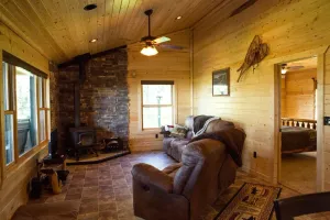 Image of Cabin in the woods for a weekend getaway