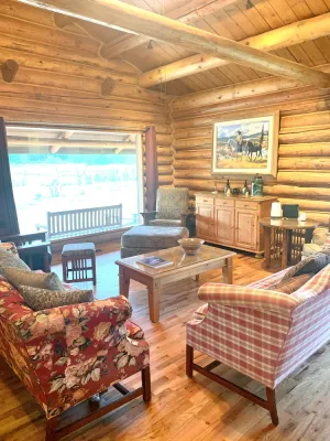 Image of Log Home on 9 acres