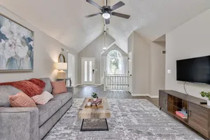 Image of Elegant Sun-filled Home by Bike Trails w\/ Balcony!
