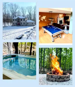 Image of Poconos, Hot Tub, Sauna, Game Room, Pool Table...