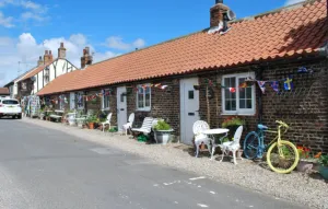 Image of THE BYRE COTTAGE SLEEPING 4<br>NEXT TO FOX COVERT PUB YARM<br>B&B. S \/C.