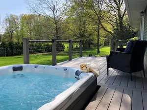Image of HOT TUB|Beauitiful Backyard Oasis|Newly Renovated