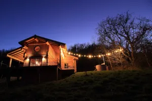 Image of Unusual wooden cottage with NORDIC BATH = nature and disconnection