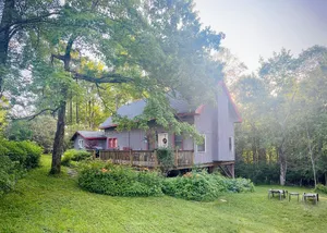 Image of OPEN FOR BOOKINGS! cabin w\/ yard, fireplace, pet friendly, near Boone