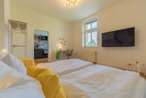 Image of modernes Apartment - zentral, ruhig, Wlan, Netflix, Küche, Schreibtisch, Parkplatz, Waschtrockner