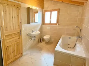 Image of Chalet, 350m from ski lifts, view valley, sauna, terrace, balcony, fireplace or stove, parking, tv