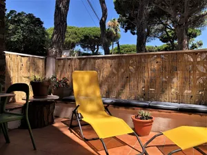 Image of Romantic apartment 2 rooms 150m beach in villa, terrace, garden, private parking