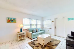 Image of Beachside condo with patio & full kitchen