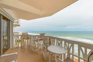 Image of 10th-floor, oceanfront condo with lovely views -pool, balcony, private W\/D & AC