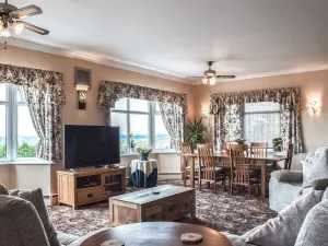 Image of A charming, ground floor apartment boasting valley views and space in abundance.