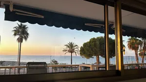 Image of Beachfront Apartment, 180° Seaviews, huge pool- 5 km to Nice