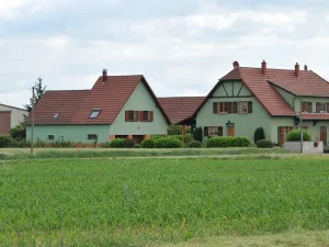 Image of Gîte lumineux et calme avec terrasse, barbecue et parking à 5 km de Colmar - FR-1-744-32