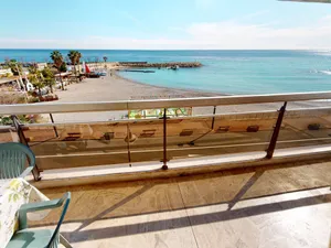Image of Sea-View Studio with Terrace, Parking, and Modern Amenities