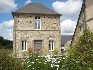 Image of Charming 17th-Century Home: Private Courtyard, Game Room, and Pet-Friendly