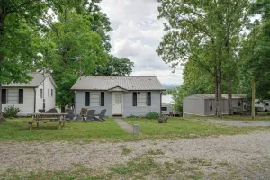 Image of Lakefront Cabin in Dandridge w\/ Fire Pit & Grill!
