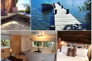 Image of The Love Shack, Lake Rotoiti. Ultimate Lake Edge Escape.