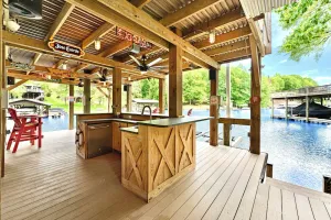 Image of Shady Shoals - Lakefront; Quiet Cove; Huge Dock; Pool Table; Walk to State park