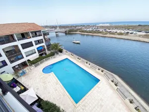 Image of Apartment T2 mezzanine sea view with swimming pool
