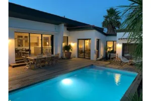 Image of \"Habia\" Villa Biarritz swimming pool